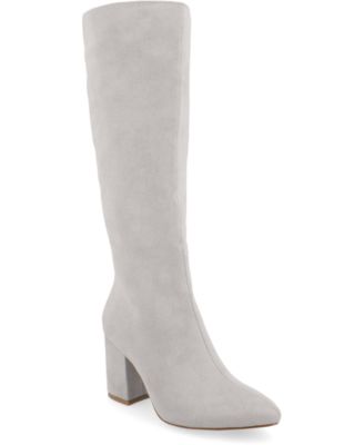 Women's Ameylia Wide Calf Block Heel Knee High Boots