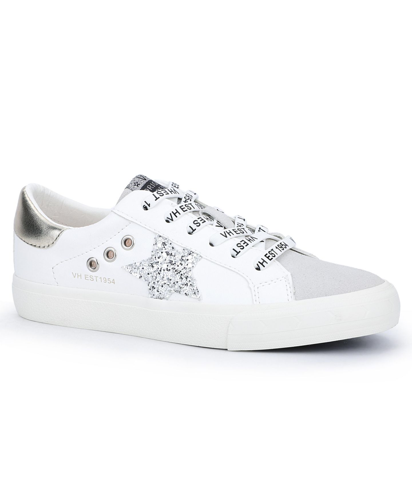 Женские кроссовки Vintage Havana Grande - White Silver Gold 's Sneaker — фото 2