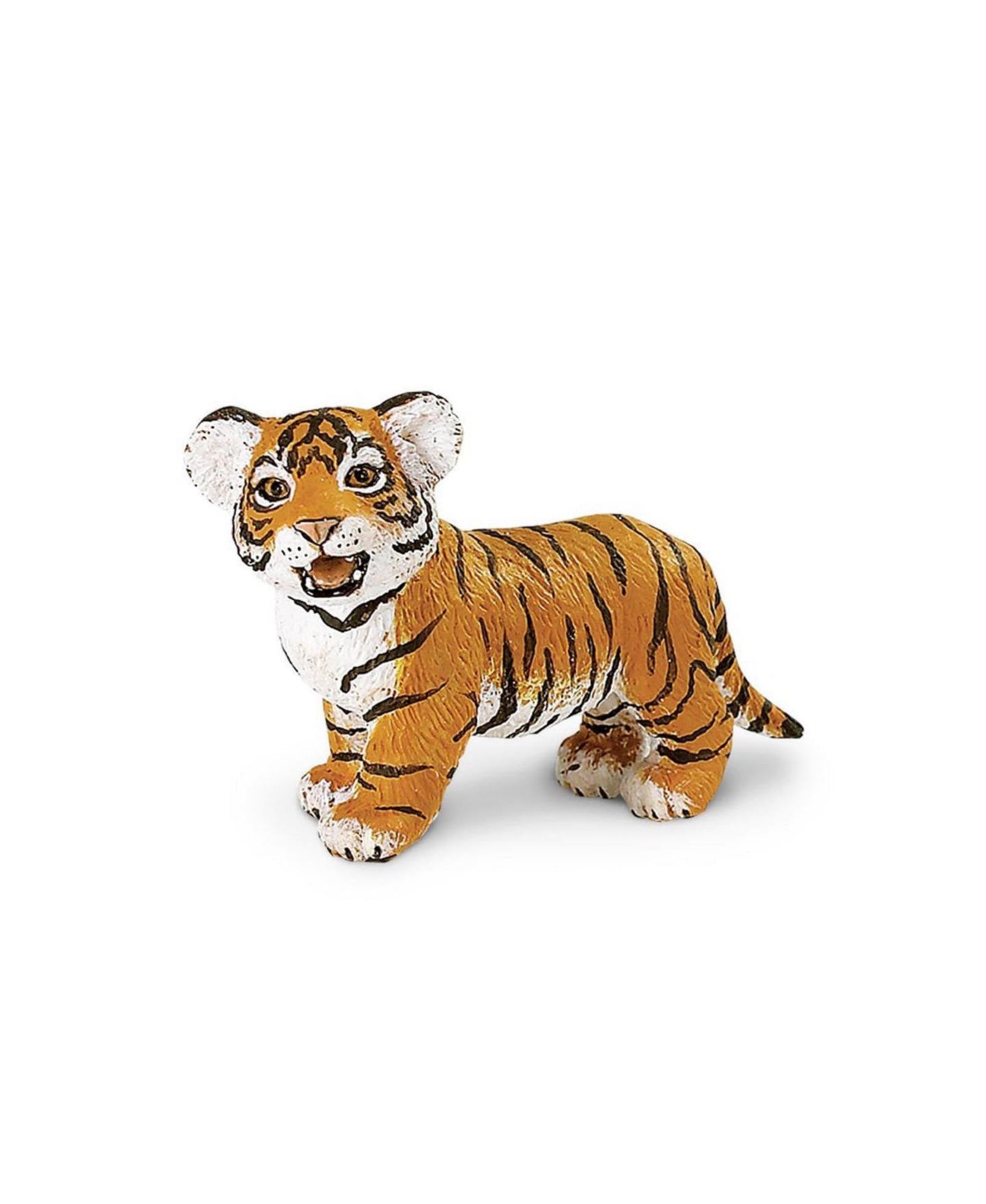 Детская фигурка Safari Ltd Bengal Tiger Cub Hand-Painted 1-Piece Figurine, Ages 3+ — фото 2