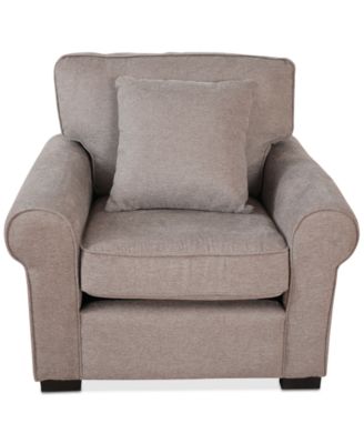 Kariam 37" Fabric Chair, Created for Macy's