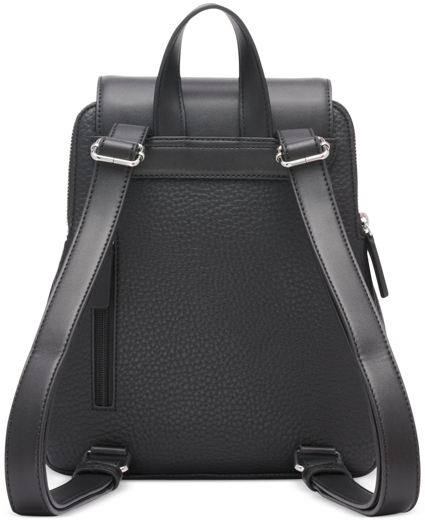 Рюкзак Calvin Klein Garnet Triple Compartment, цвет: Чёрный / Серебряный — фото 4