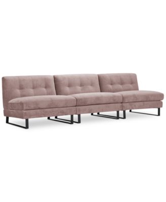MACY'S CLOSEOUT KATHYA FABRIC SECTIONAL COLLECTION CREATED FOR MACYS 