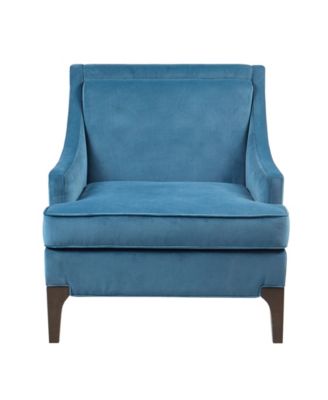 Martha Stewart Anna 30.75" Wide Fabric Arm Accent Chair