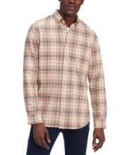 Tommy Hilfiger Men's Classic-Fit Colorblocked Stripe Embroidered Monogram  Button-Down Shirt - Macy's