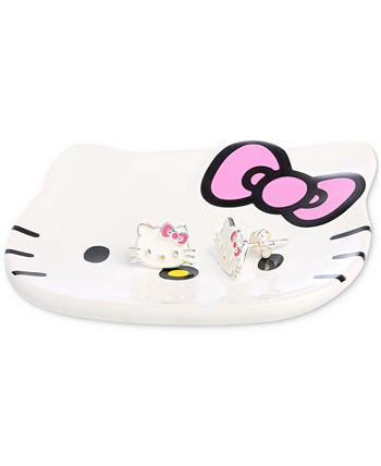 Sanrio Hello Kitty Ceramic Trinket Tray Jewelry Ring Holder Gift Dish,  Authentic Officially Licensed : Target