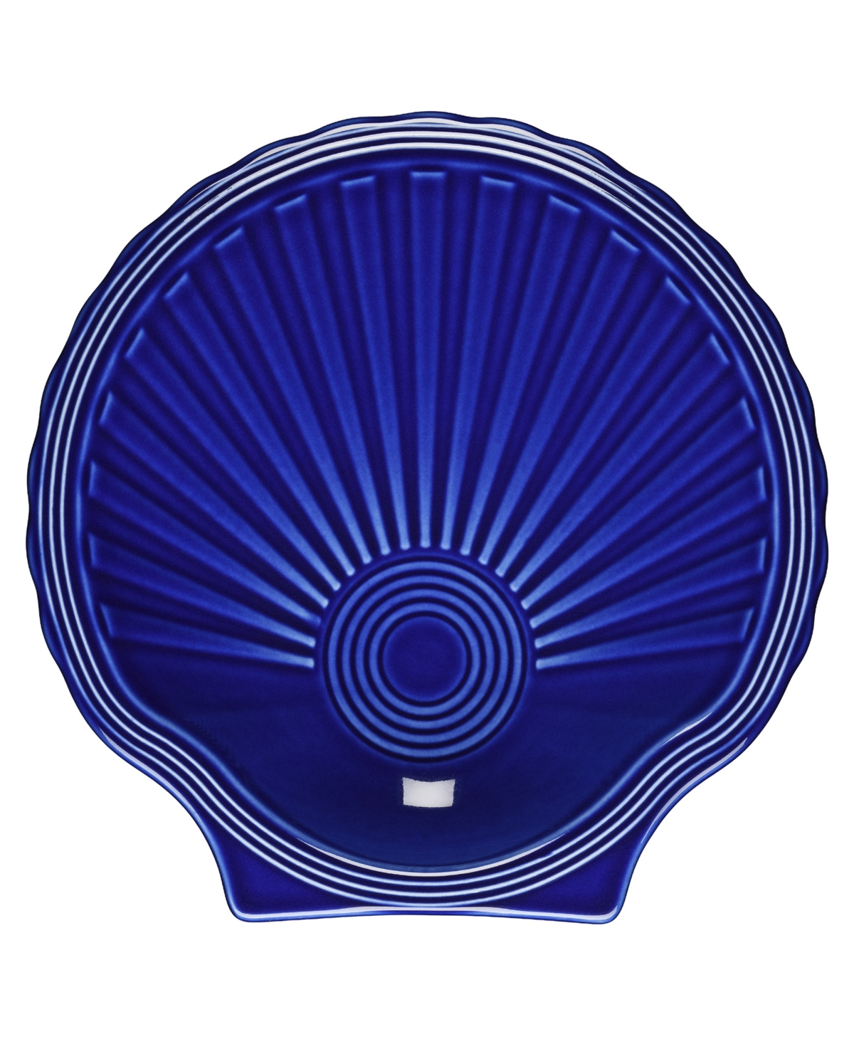 Fiesta Coastal Shell-Shaped Plate