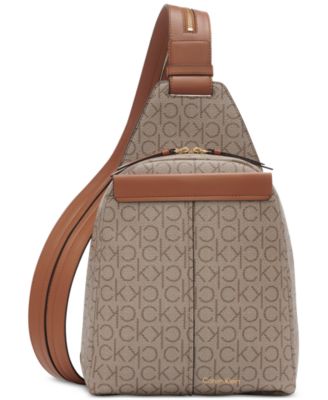 Calvin Klein 2024 signature monogrammed back pack