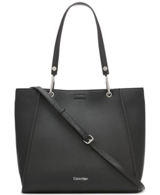 Calvin Klein Garnet Convertible Tote Bag - Macy's