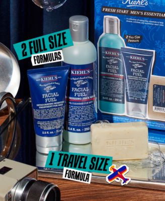Kiehl's Since 1851 3-Pc. Fresh Start Men's Essentials Set - Macy's