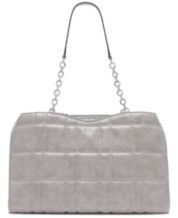 Cloth handbag Calvin Klein Grey in Cloth - 26026326