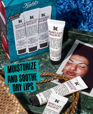 Kiehl's Lip Balm #1 Trio 3本セット Kiehl's Lip Balm Treatment Set - Mint, Cranberry, Original