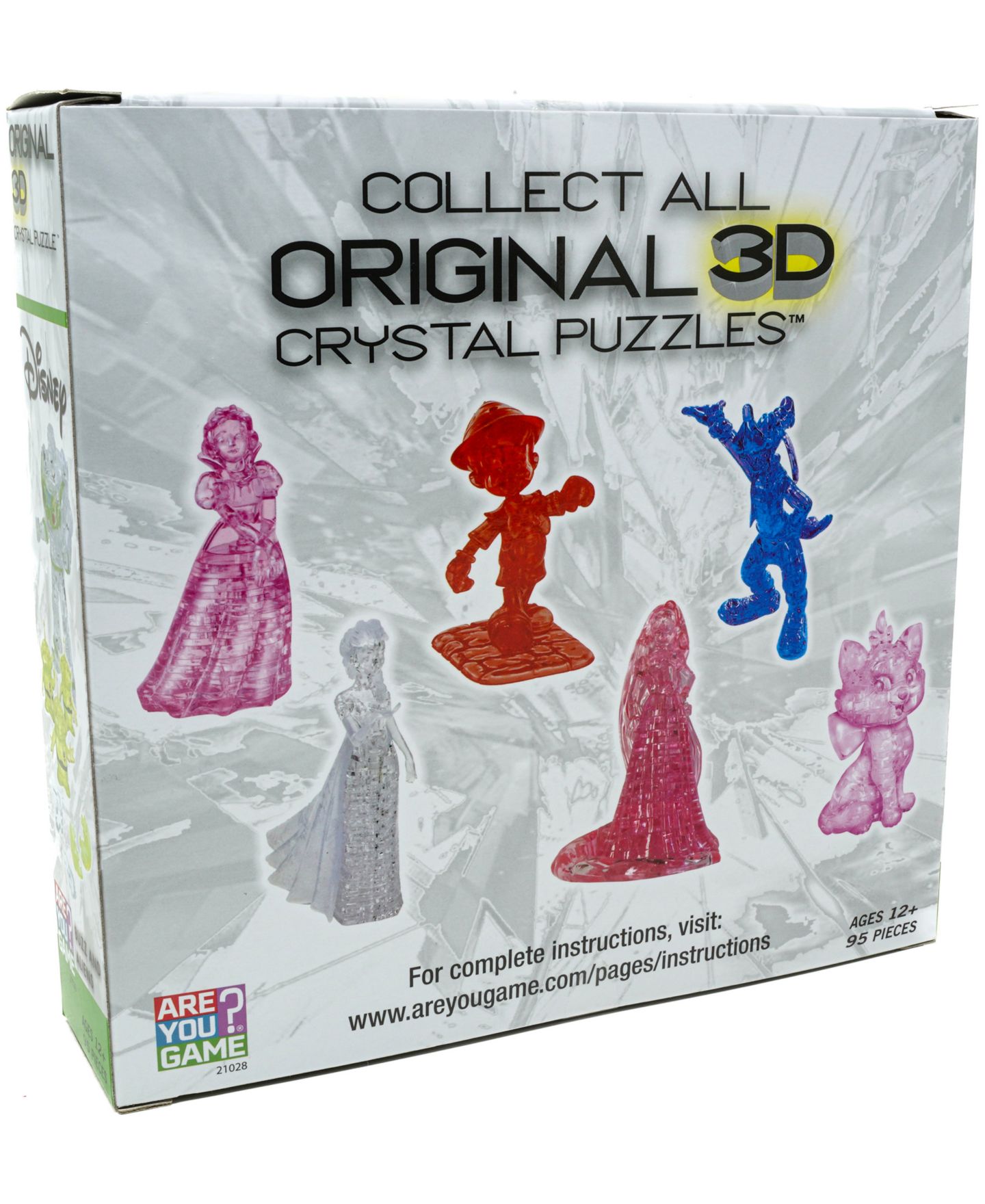 Детский пазл Areyougame Disney Buzz and Aliens 95-Piece 3D Crystal Puzzle, Ages 12+ — фото 3