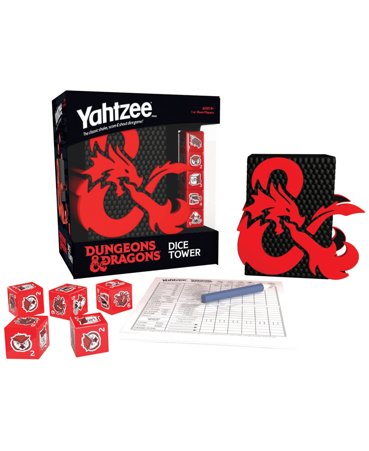 Usaopoly Yahtzee Game In No Color