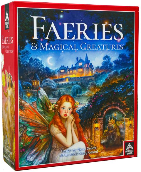 Детская настольная игра Forbidden Games Faeries and Magical Creatures Strategy Board Game, Ages 10+
