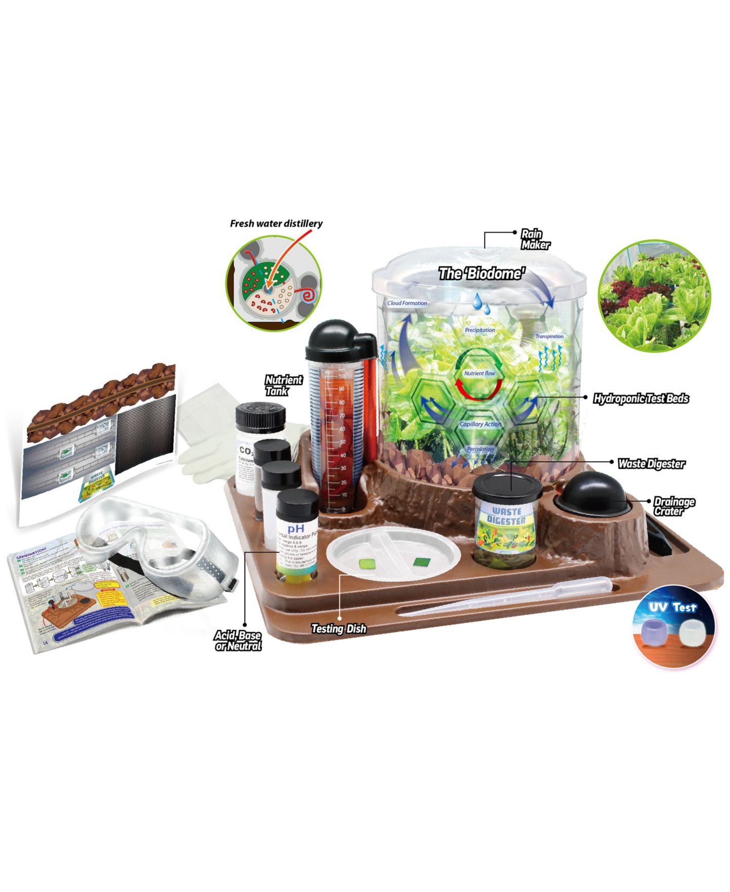 Детские игрушки WILD! Science Occupy Mars Stem Botany and Engineering Science Kit, Ages 8+ — фото 8