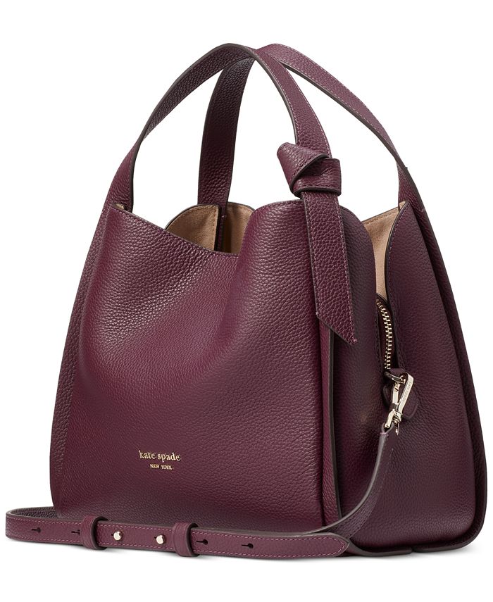 Kate Spade New York Knott Pebbled Leather Medium Crossbody Tote (Bonsai  Tree) Handbags - Yahoo Shopping