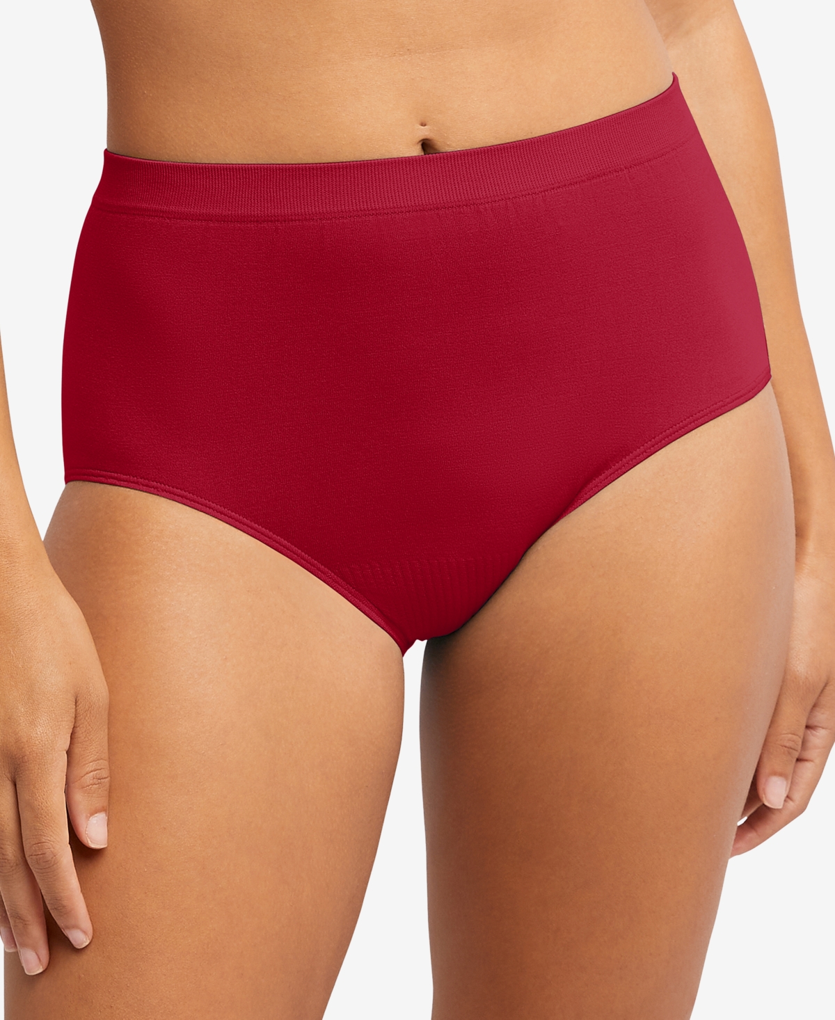 Bali Comfort Revolution Microfiber Brief Underwear 803j In Smart Red