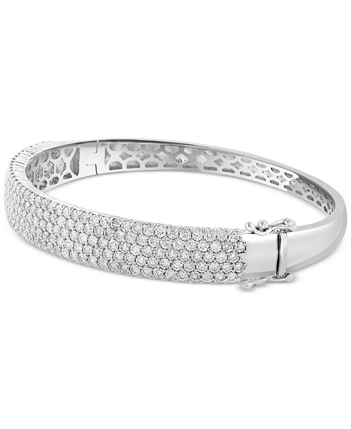 EFFY Collection EFFY® Diamond Pavé Bangle Bracelet (4-7/8 ct. t.w.) in ...