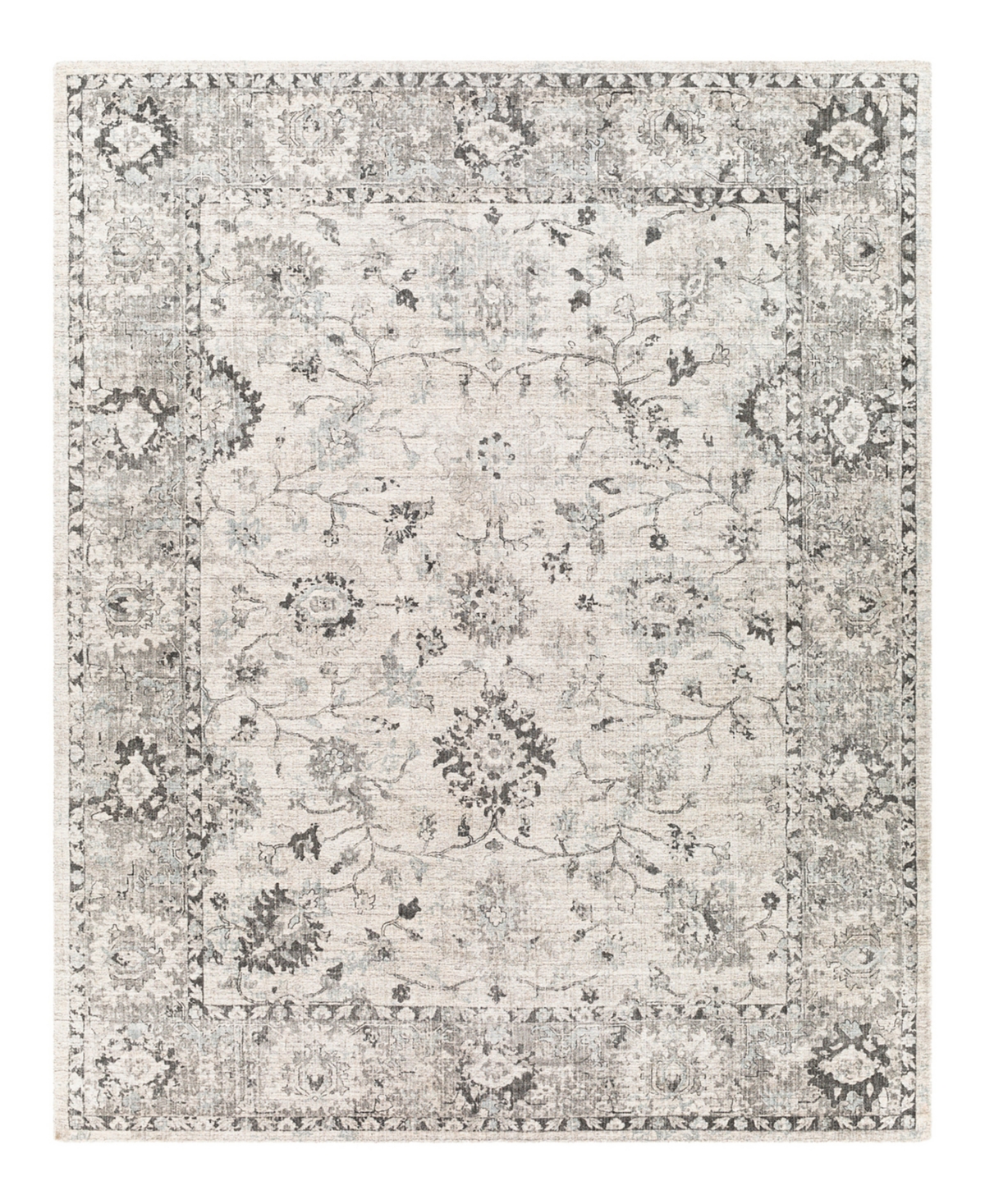 Surya Wilson Wsn-2309 8' x 10' Area Rug - Charcoal