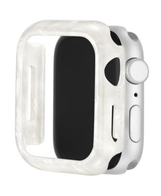 Women's Marbleized Ivory Acetate Protective Case designed for Apple Watch&reg; 41mm