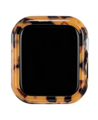 Women's Marbleized Tortoise Acetate Protective Case designed for Apple Watch&reg; 40mm