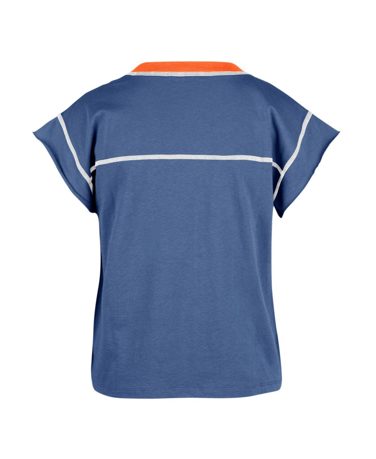 47 BRAND WOMEN'S '47 BRAND ROYAL FLORIDA GATORS SOUND UP MAYA CUTOFF T-SHIRT 