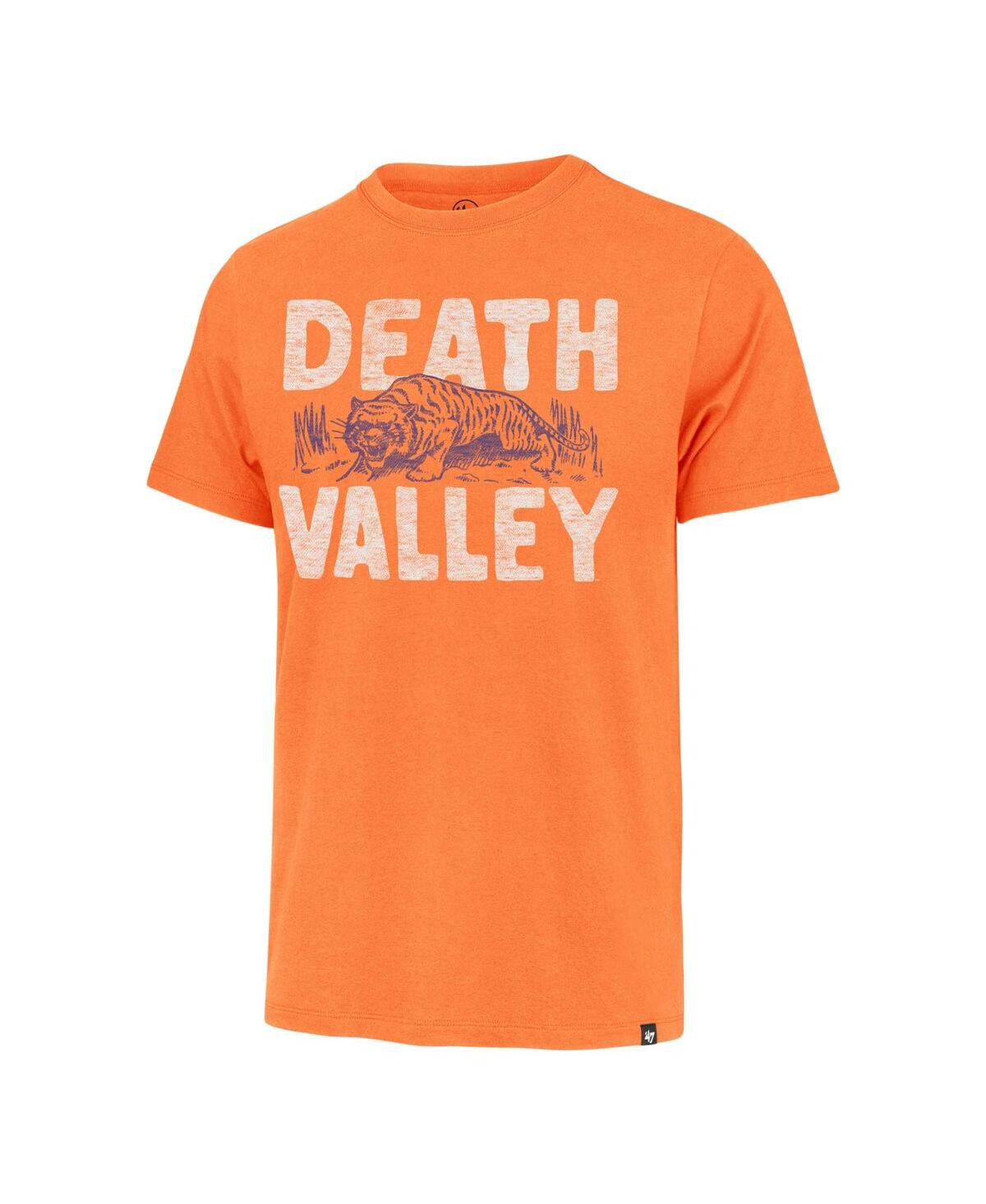 Men's '47 BrandDistressed Clemson Tigers Article Franklin T-shirt - Orange