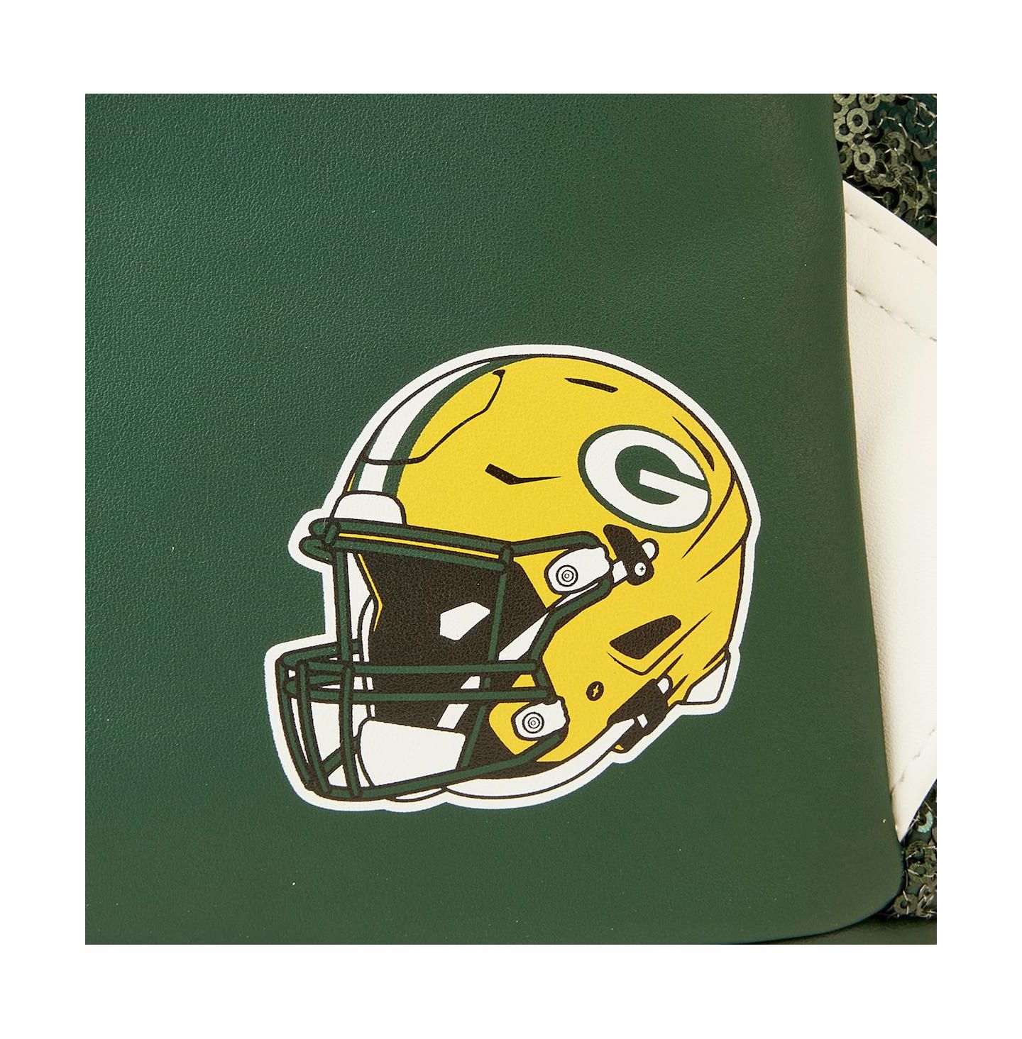 Рюкзак Loungefly and Green Bay Packers Sequin Mini — фото 3