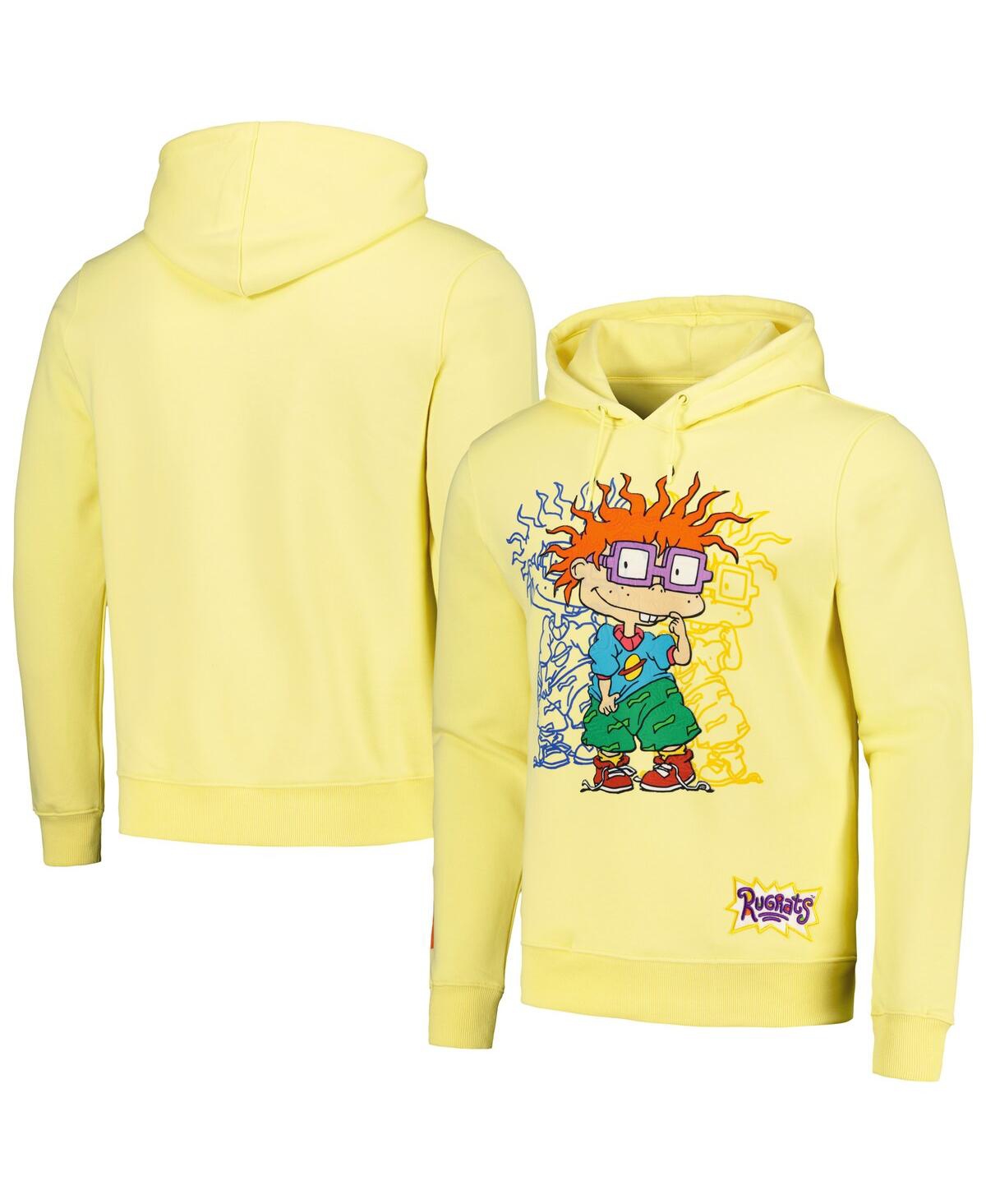 Men's Freeze Max Yellow Rugrats Chuckie Pullover Hoodie - Yellow