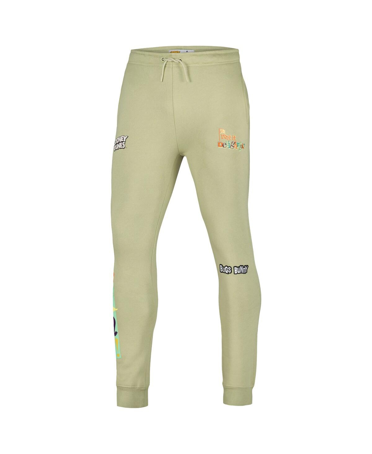 Shop Freeze Max Men's  Bugs Bunny Green Looney Tunes Delightful Jogger Pants