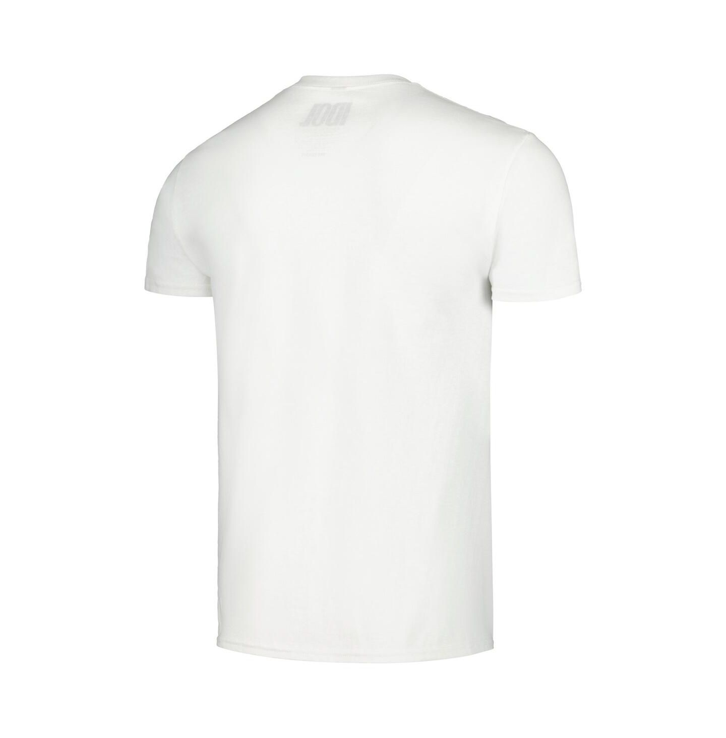 Мужская футболка Manhead Merch White Billy Idol — фото 3