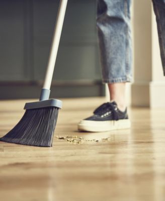 Cleanstore Wall-Mounted Broom with Dust-Shield Storage