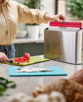 Folio Icon Steel 4-Piece Chopping Board Set with Stainless-Steel Storage Case
