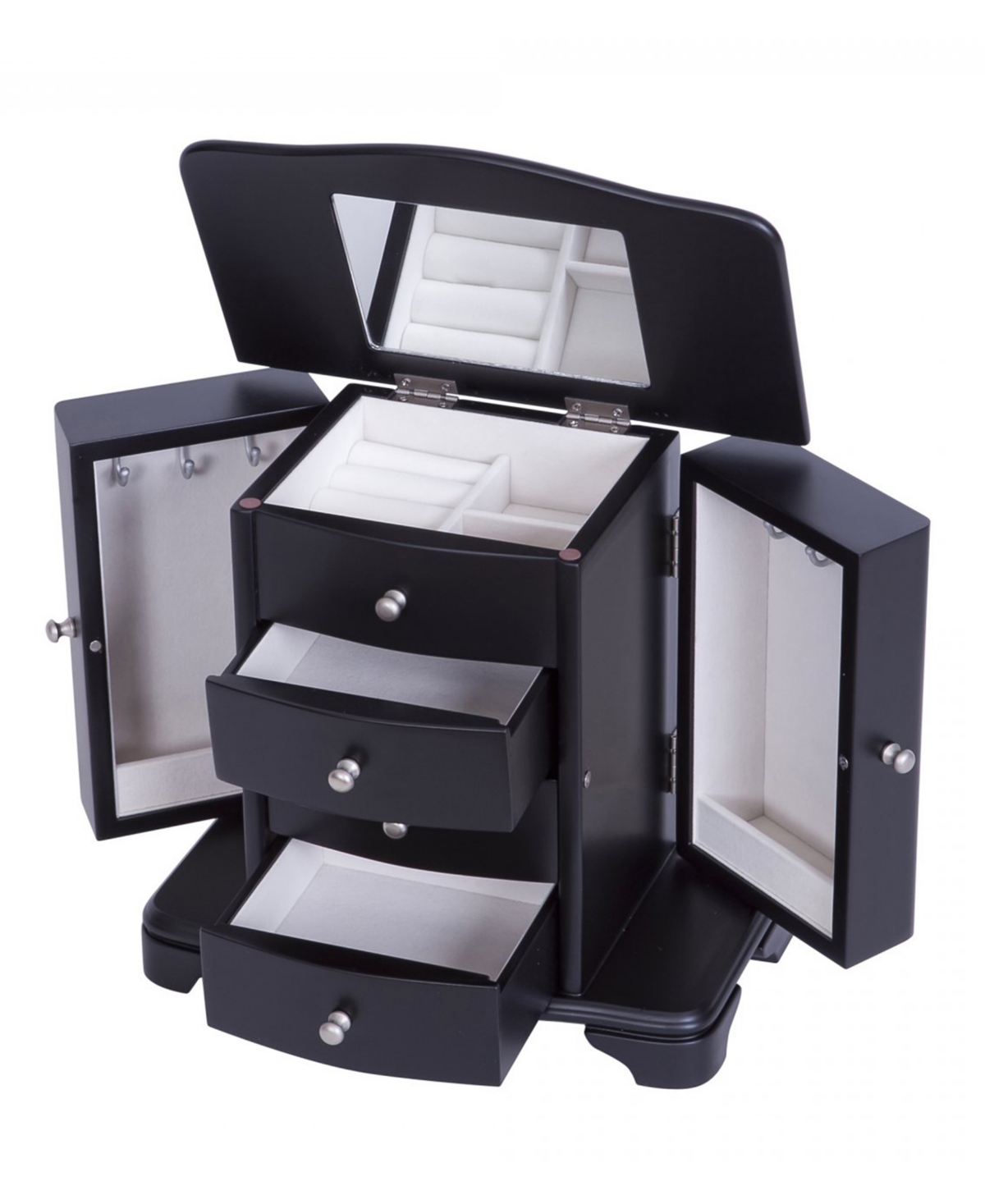 Mele & Co Kennedy Wooden Jewelry Box In Finish In Java