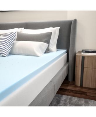 2 Inch Gel Infused Cool Touch CertiPUR-US Certified Memory Foam Topper - Full