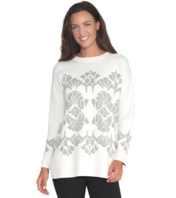 Women's Oversized Knit Pullover Eye Candy Sweater