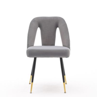 Akoya Velvet Dining Chair with Nailheads