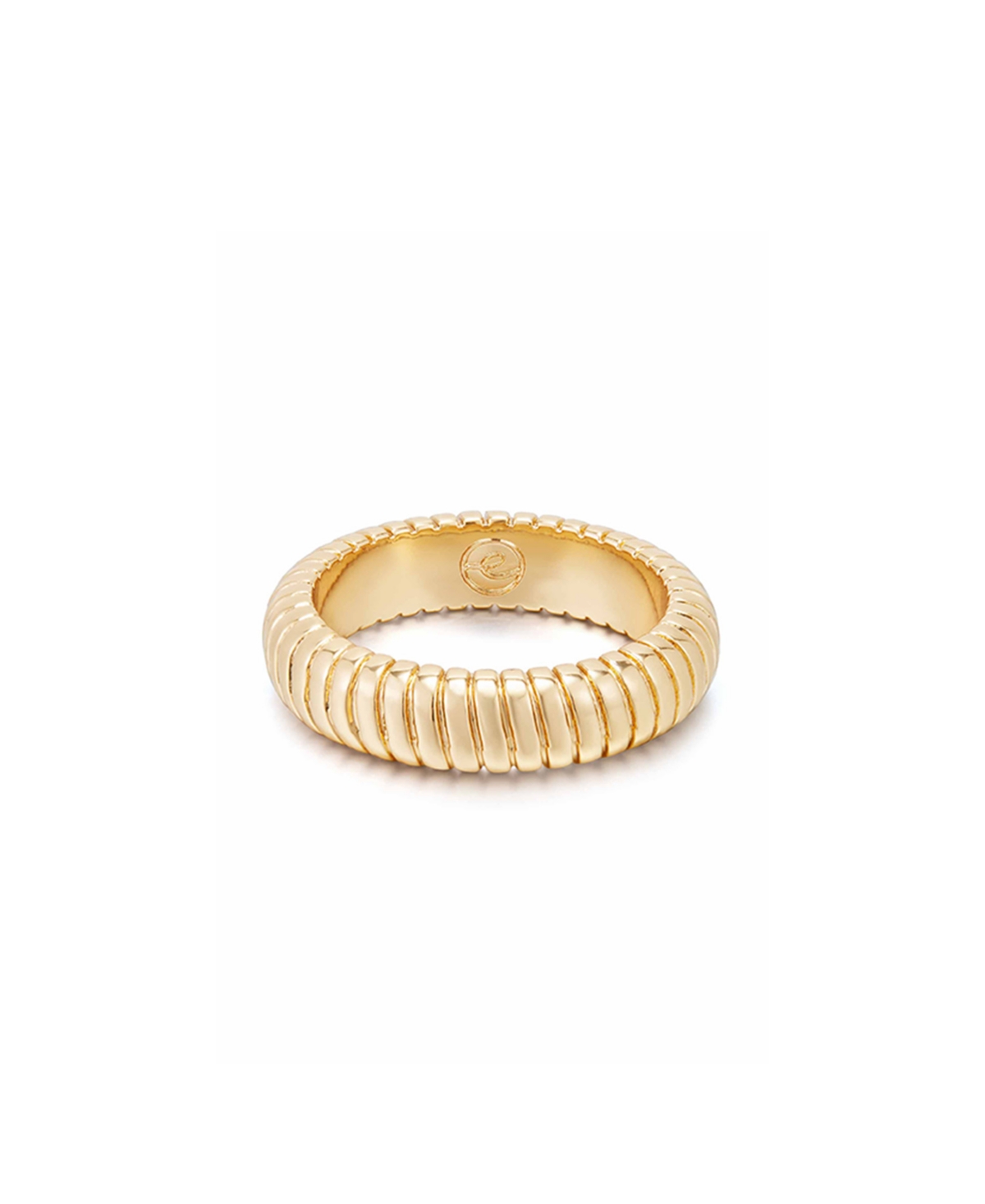 Your Essential 18K Gold Plated Twisted Flex Ring - Gold
