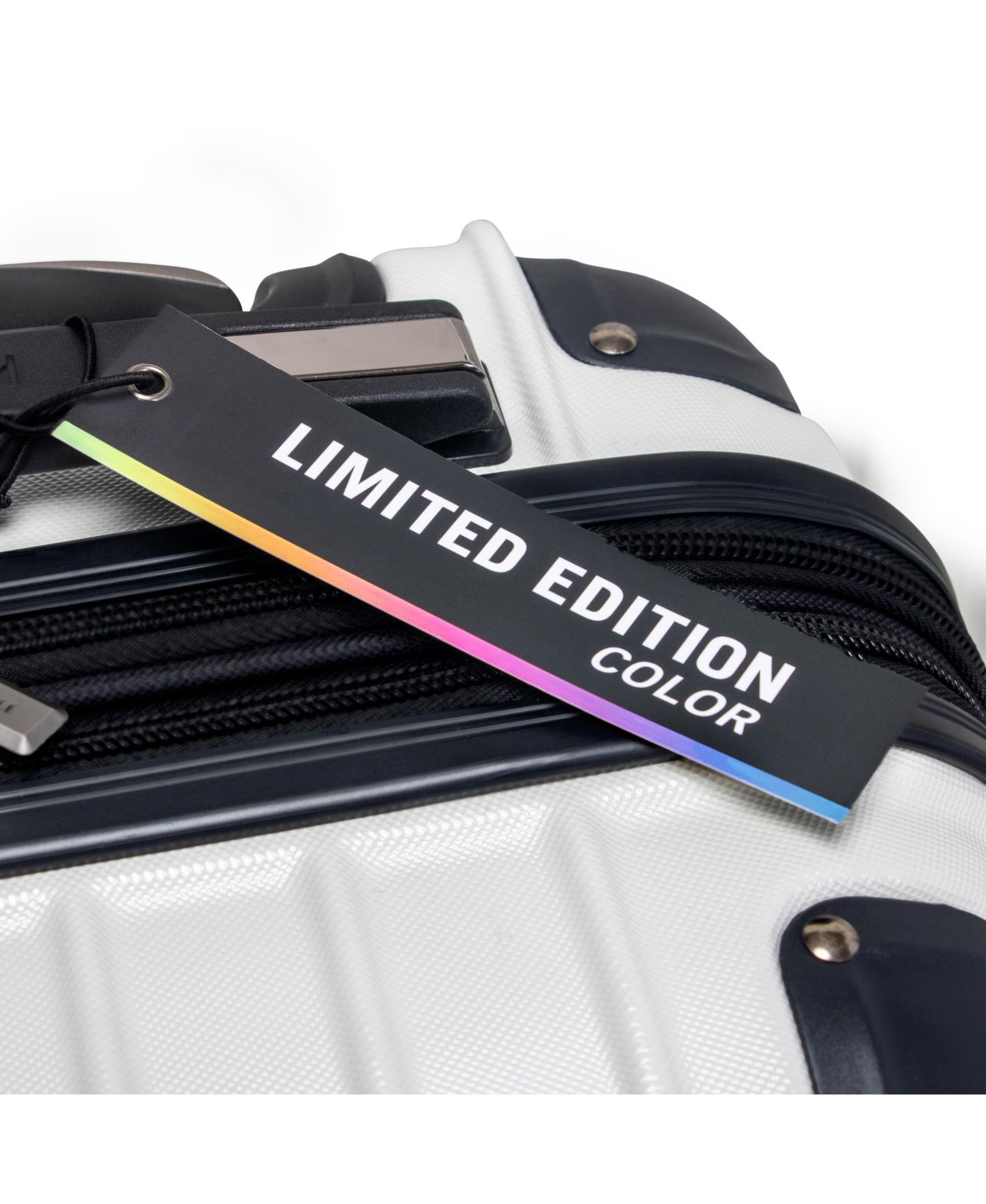 Чемодан Kenneth Cole Reaction Flying Axis 20" Hardside Expandable Carry-on Luggage, цвет: Кокосовый белый — фото 8