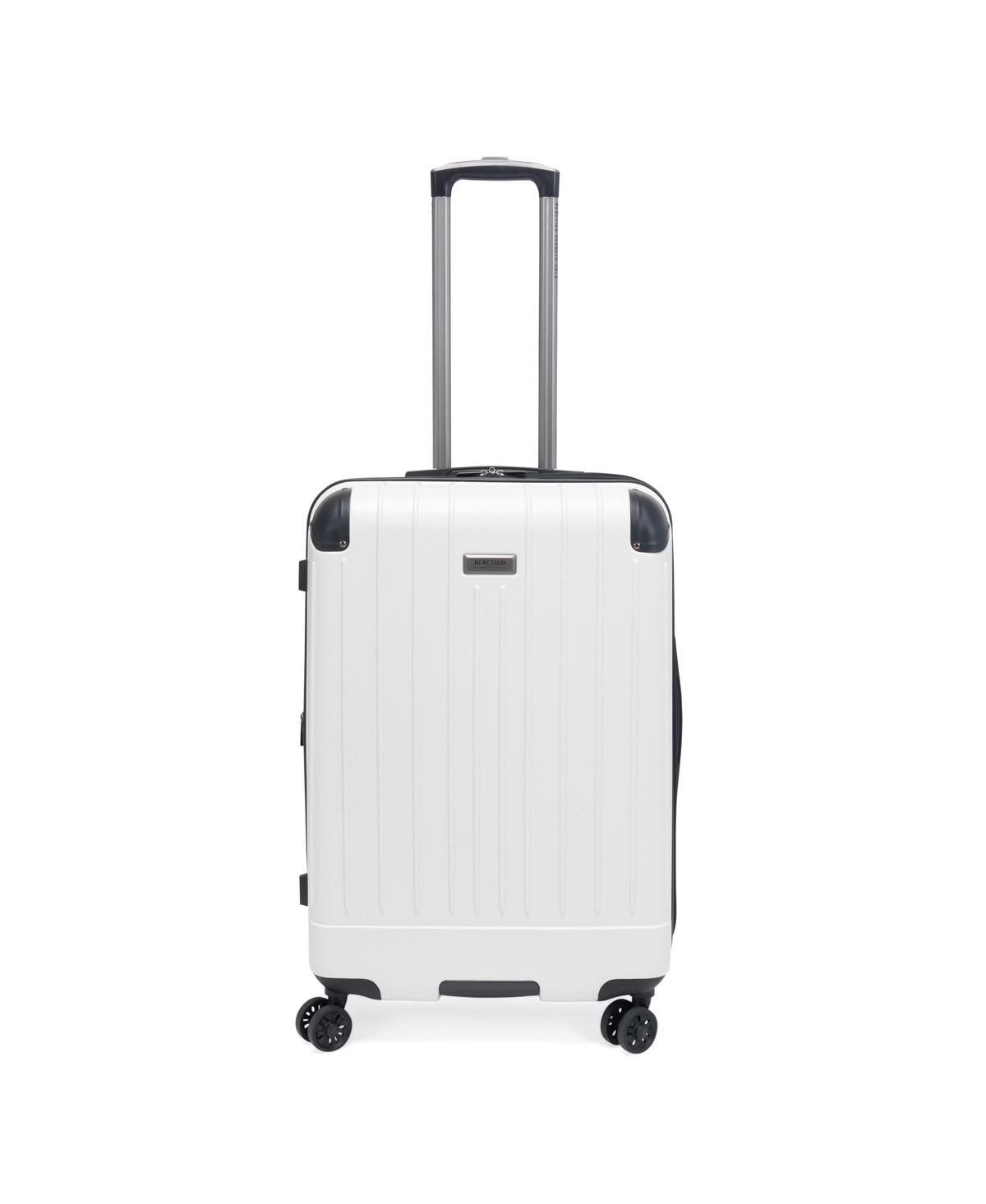 Shop Kenneth Cole Reaction Flying Axis 24" Hardside Expandable Checked Luggage In Coconut White