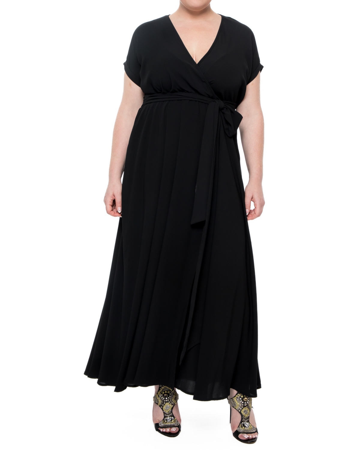 Women's Jasmine Maxi Dress - Dahlia black