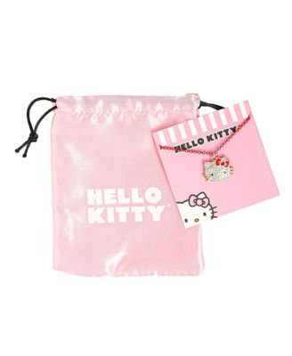 Sanrio Girls Pave Fashion Jewelry Necklace - 16"+3" Necklace- Officially Licensed Authentic