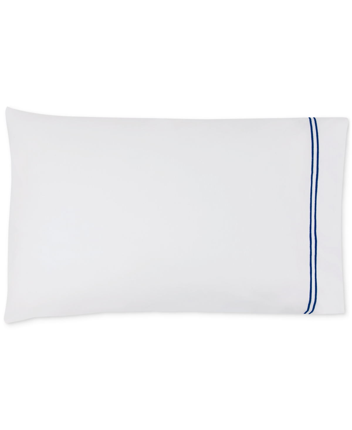 Macy's Sferra Grand Hotel Cotton Pillowcase, King In White,taupe