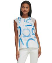 Macys womens calvin klein sales tops