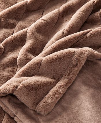 Overstock faux fur throw deals