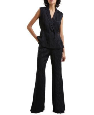 French Connection - Women's Satin Sleeveless Waistcoat
