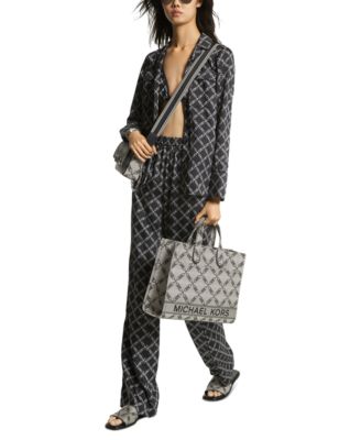MICHAEL KORS Grab グラブ ラージ モノグラム トートバッグ Michael Kors Gigi Logo Large Grab Tote - Macy's