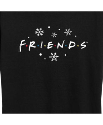 Trendy Plus Size Friends Christmas Graphic T-shirt