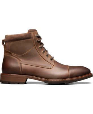 Men's Chalet Cap Toe Lace Up Boots