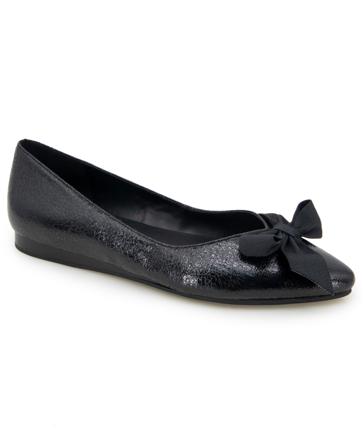 Women's Lily Bow Ballet Flats - Silver
